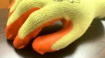 BS10: Safety Work Gloves non-slip rubber  latex foam general purpose knitted elastic lining abrasion resistant excellent grip dexterity Ideal for construction garden - Image 3