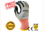BS350: Safety Work Gloves micro-foam nitrile coated with grip on palm excellent dexterity and comfortable for men & women, Ideal for construction garden warehouse automotive.