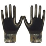 BS 210:MILITARY LINER: Smooth Nitrile Palm Coating Multi-Purpose Work Gloves - Image 5