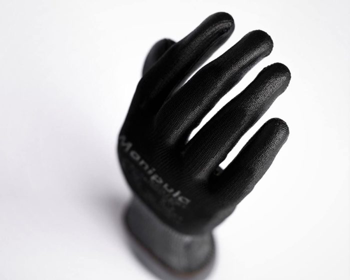 BS 100: Safety Work Gloves high-quality Polyurethane coating with grip on palm excellent dexterity and comfortable for men & women Ideal for warehouse automotive garden -- - Image 4