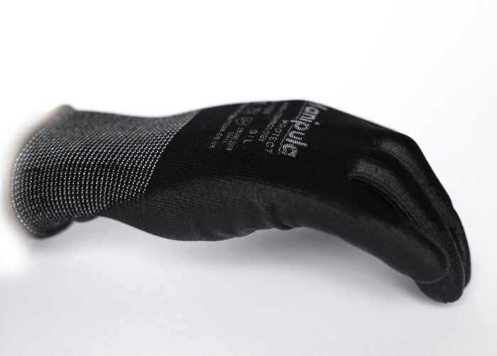 BS 100: Safety Work Gloves high-quality Polyurethane coating with grip on palm excellent dexterity and comfortable for men & women Ideal for warehouse automotive garden -- - Image 6