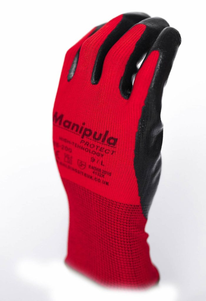BS 200: Safety Work Gloves nitrile coated good grip and dexterity general purpose gloves for men and women, Ideal for construction warehouse garden automotive - Image 3