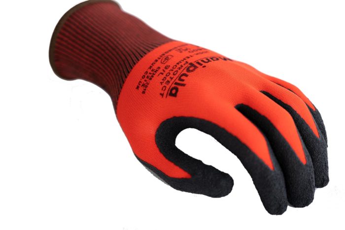 BS 600: Safety Work Gloves non-slip rubber latex foam general purpose knitted elastic lining abrasion resistant excellent grip dexterity Ideal for construction garden - Image 6