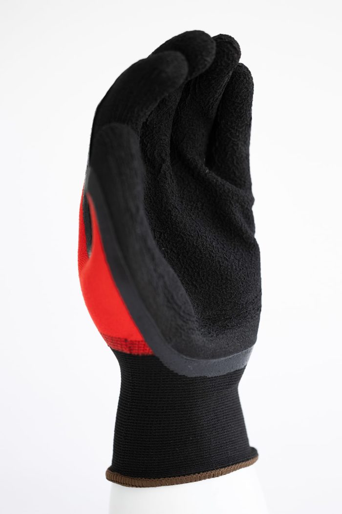 BS 700: Safety Work Gloves non-slip rubber  latex foam general purpose knitted elastic lining abrasion resistant excellent grip dexterity Ideal for construction garden - Image 3