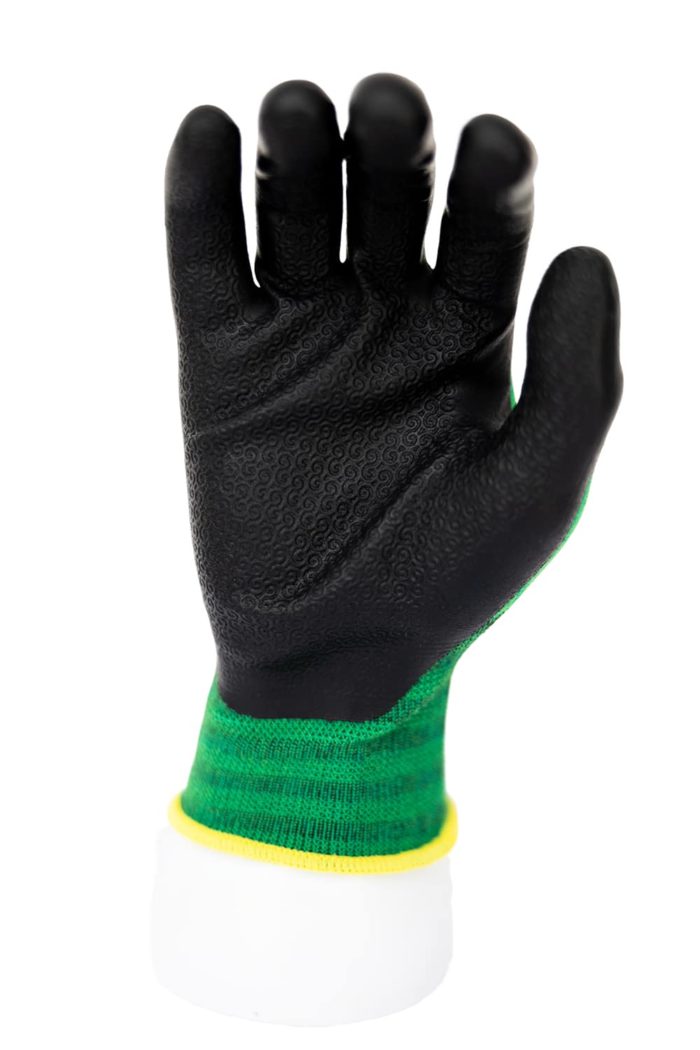 BS 777: Safety Work Gloves non-slip rubber  latex foam general purpose knitted elastic lining abrasion resistant excellent grip dexterity Ideal for construction garden - Image 4