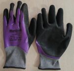 BS 900: Waterproof Work Gloves Double Coated Liner Smooth and Sandy Nitrile - Image 3