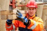 BS 100: Safety Work Gloves high-quality Polyurethane coating with grip on palm excellent dexterity and comfortable for men & women Ideal for warehouse automotive garden -- - Image 3
